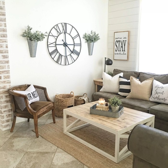Living room decor small ideas farmhouse idea style
