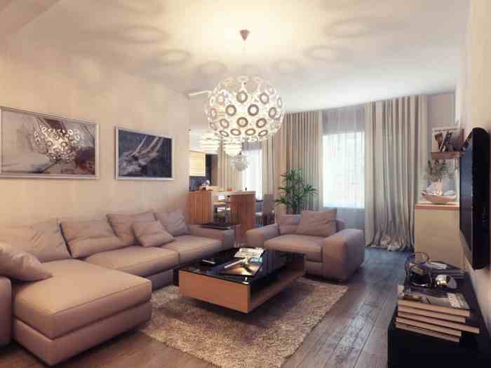 Open space living room decor Design guide