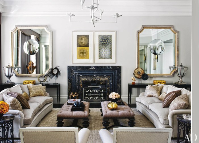 Mirrors decorating london townhouse living room interiors grand contemporary digest interior architectural zandberg hubert furniture couch kingdom united shirin