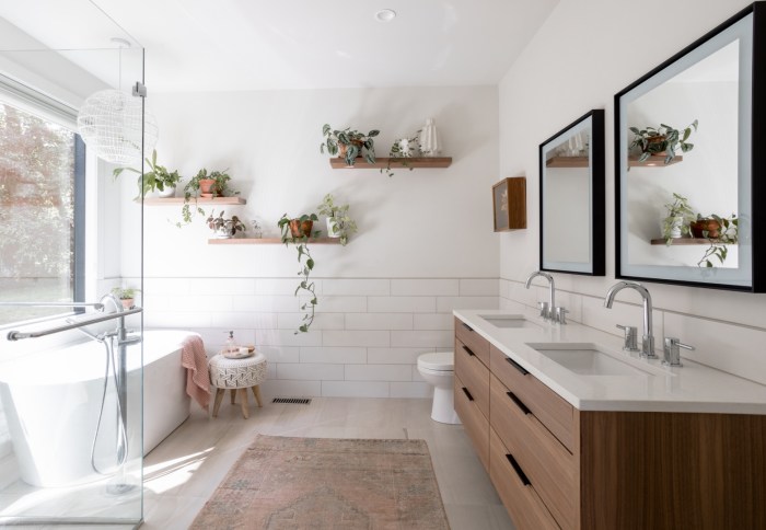 Scandinavian Bathroom Design with Marble