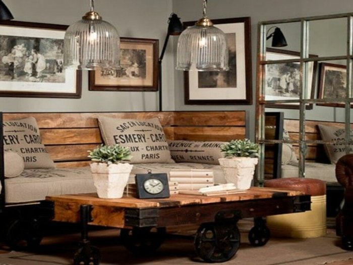 Vintage industrial house remodeling