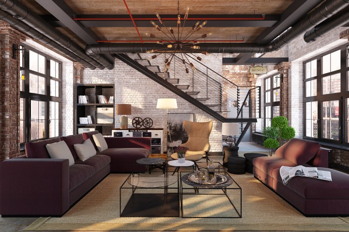 Rustic Industrial Living Room Decor A Design Guide