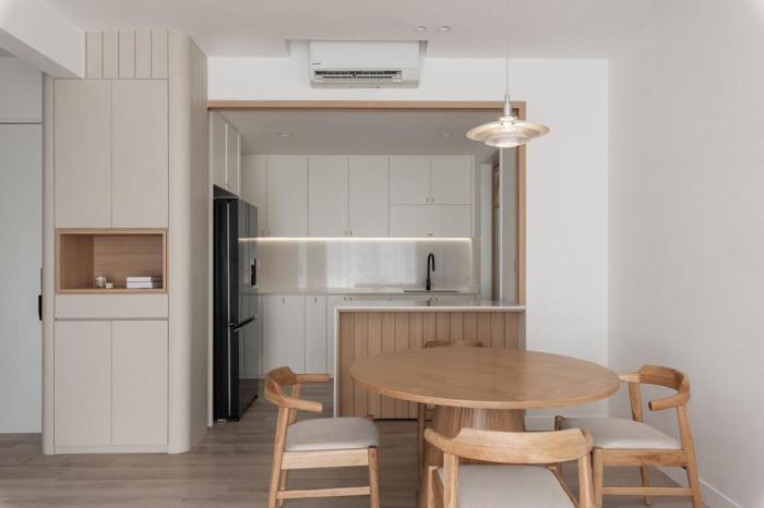 Zen-inspired Japanese kitchen decor