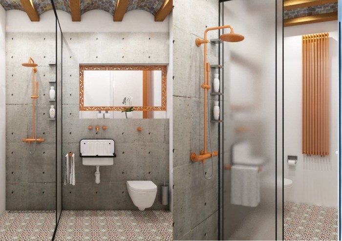 Industrial Inspired Bath Accessories A Design Exploration