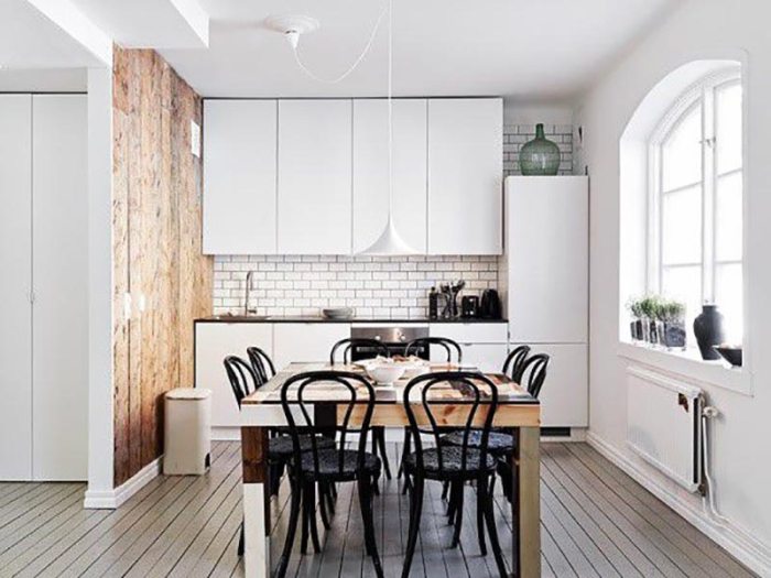 Hidden storage in Scandinavian kitchens