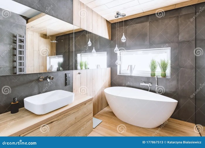 Industrial bathroom remodel